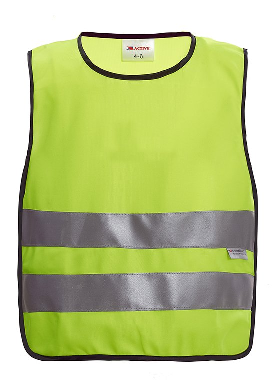 Markeringsvest med 3M refleks barn 1 3 år SYNLIGHET Piteå Fleecejakke refleks | Printhub .no alt blir bedre