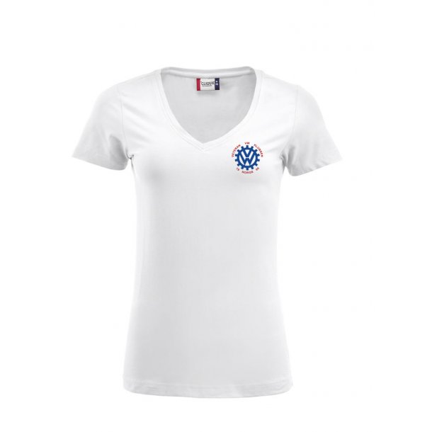 VVW T skjorte, dame med V hals VVW T skjorte, dame med V hals